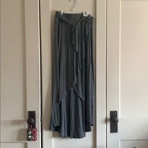 High Low Jersey Skirt